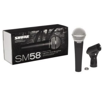 میکروفن sm-58 شور درجه1 کپی SHURE dynamic microphone SM58