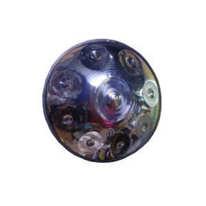 هنگ درام آرشا تیتانیوم B رنگ استیل ARSHA HANDPAN TITANIUM B steel color