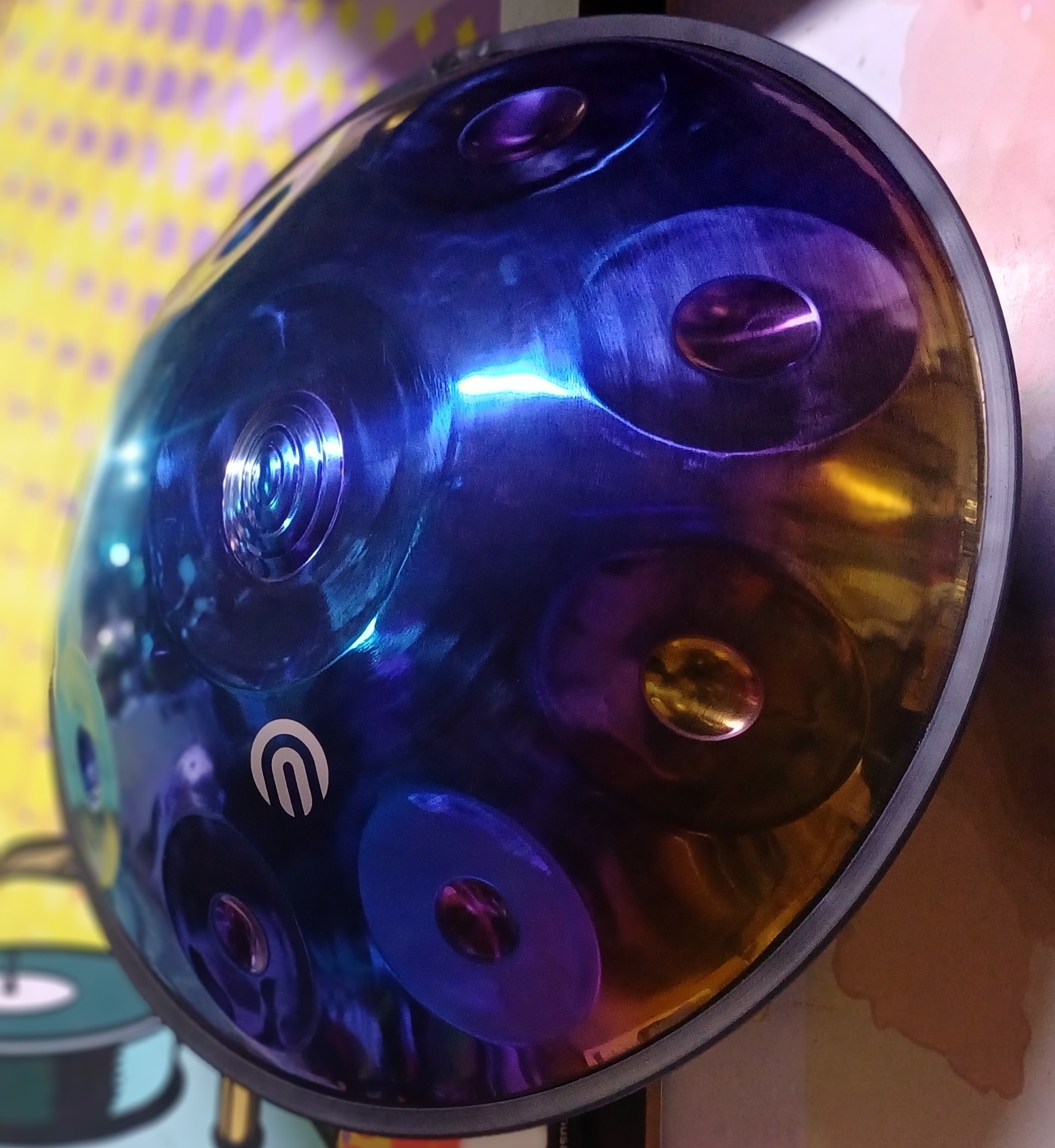 هنگ درام آرشا تیتانیوم B (طرح 6) ARSHA handpan titanium B NU:6