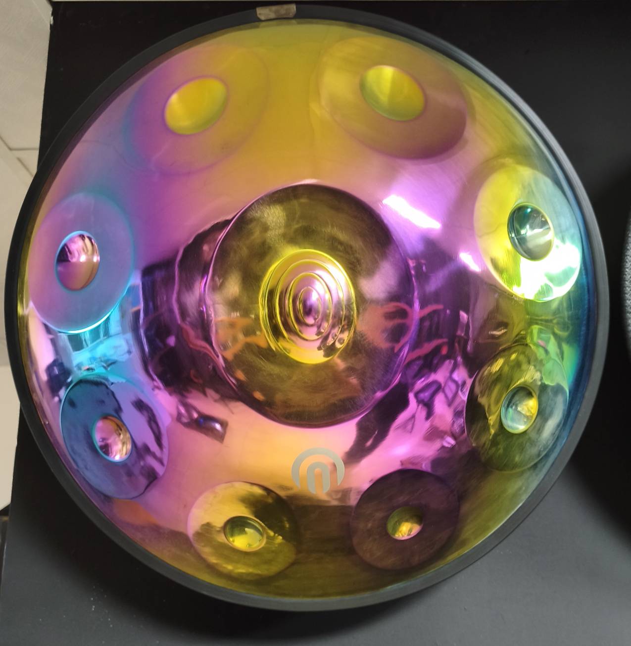 صورتی هنگ درام آرشا تیتانیوم B (طرح 6) ARSHA handpan titanium B NU:6 - تصویر 1