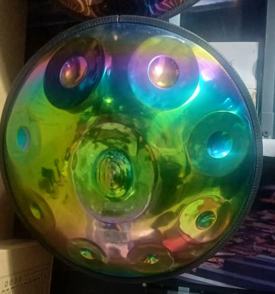 طرح7-2 هنگ درام آرشا تیتانیوم (طرح 7) ARSHA handpan titanium B - Image 1