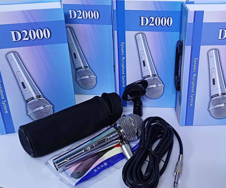 d2000-5 میکروفن داینامیک D2000 مشابه جاسکو MICROPHONE PROFESSIONAL DYNAMIC D2000 - Image 1