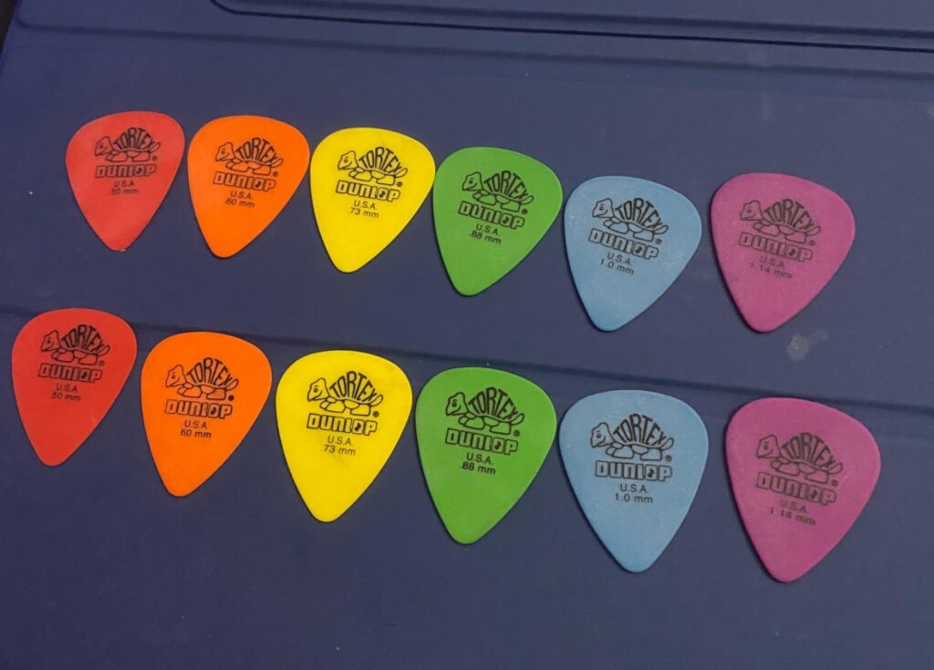 پیک گیتار دانلوپ اورجینال Dunlop Tortex Standard Picks
