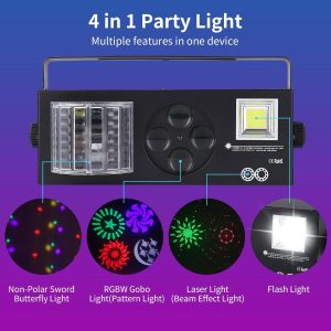 رقص نور 4 کاره ام تی اس MTS LED Stage Light 4in1