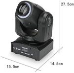 مووینگ بیم 60 وات رینگ لایت دار MTS beam lights 60W Led spot ring light - Image 2