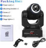 مووینگ بیم 60 وات رینگ لایت دار MTS beam lights 60W Led spot ring light - Image 9