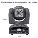 مووینگ بیم 60 وات رینگ لایت دار MTS beam lights 60W Led spot ring light - Image 10