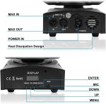 مووینگ بیم 60 وات رینگ لایت دار MTS beam lights 60W Led spot ring light - Image 5
