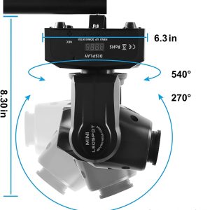 مووینگ بیم 60 وات رینگ لایت دار MTS beam lights 60W Led spot ring light