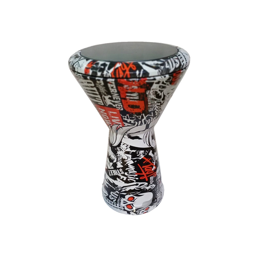 1 تمپو باس پژواک مدل هیدرو طرح دار DARBUKA pejvak H_white