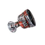تنبک (ضرب) بوشهری هیدرو پژواک فلزی طرح دار tonbak pejvak white - Image 5