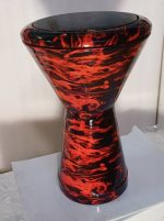 تمپو باس پژواک مدل هیدرو قرمز DARBUKA red pejvak