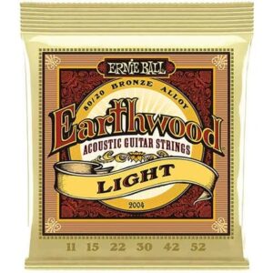 سیم گیتار آکوستیک 11/52 ارنی بال Ernieball Eerthwood Acoustic Guitar LIGHT 2004
