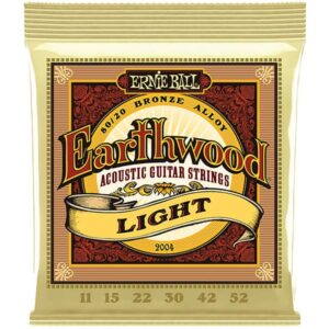 سیم گیتار آکوستیک 11/52 ارنی بال Ernieball Eerthwood Acoustic Guitar LIGHT 2004