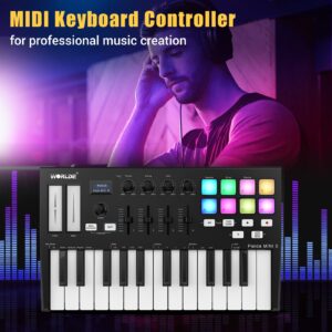 میدی کنترلر مینی مدل پاندا mkII پورتابل WORLDE Panda MINI II Portable 25-Key