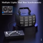 رقص نور چند کاره (افکت رنگی ، فلشر) BUTTERFLY LAMP 2IN1 - Image 5