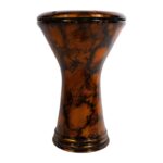 تمپو پژواک مدل MP سه لبه چدنی (مشکی مسی) DARBUKA PEJVAK MP NU:3