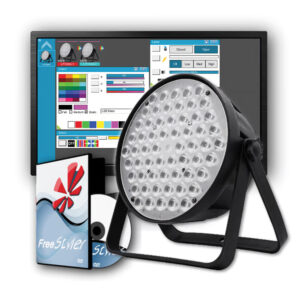 پار ال ای دی 60تایی 3وات MTS PAR LED 60LED 3W