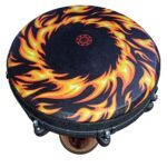جیمبی سایز 14 پژواک (مشکی،قرمز) djembe PEJVAK BLACK&RED 14 inch