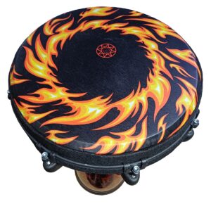 جیمبی سایز 14 پژواک (مشکی،قرمز) djembe PEJVAK BLACK&RED 14 inch