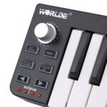 میدی کنترلر 2 اکتاو مینی مدل Worlde Easykey 25