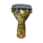 جیمبی سایز 14 پژواک (مشکی،طلایی روشن) djembe PEJVAK BLACK&golden 14 inch