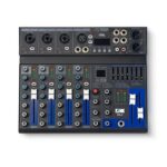 میکسر 5 کانال پرفشنال 99 افکت مدل PROFESSIONAL Audio Mixer USB Recording FX-5