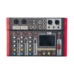 میکسر 4 کانال دارای 256 افکت مدل PROFESSIONAL AUDIO 256DSP MIXER TM-4