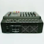 پاورمیکسر 99 افکت 6 کانال فلشخور مدل PROFESSIONAL AUDIO POWERMIXER PMX-6-USB - Image 8